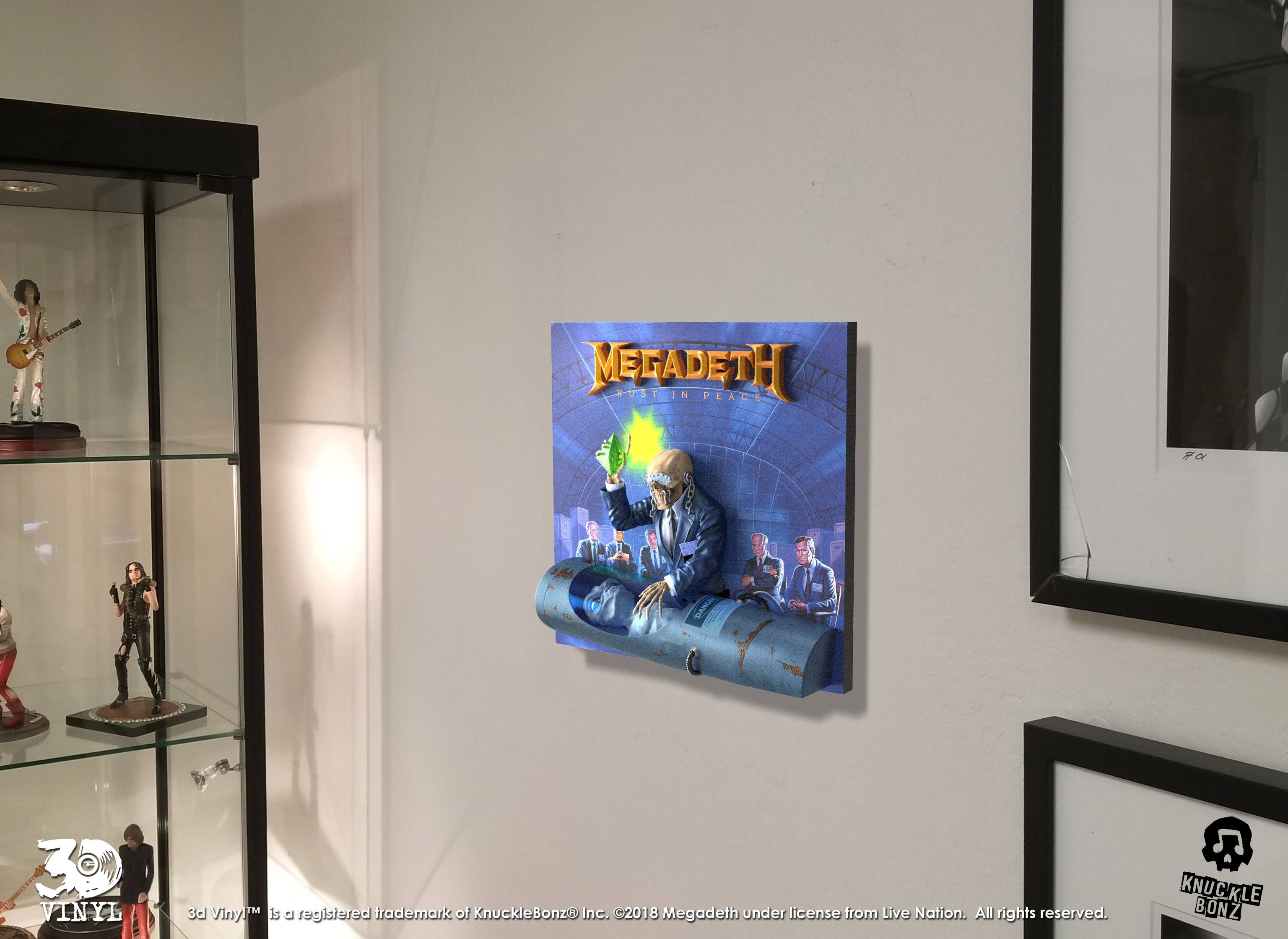 Megadeth statuette 3D Vinyl Rust In Peace 30 cm