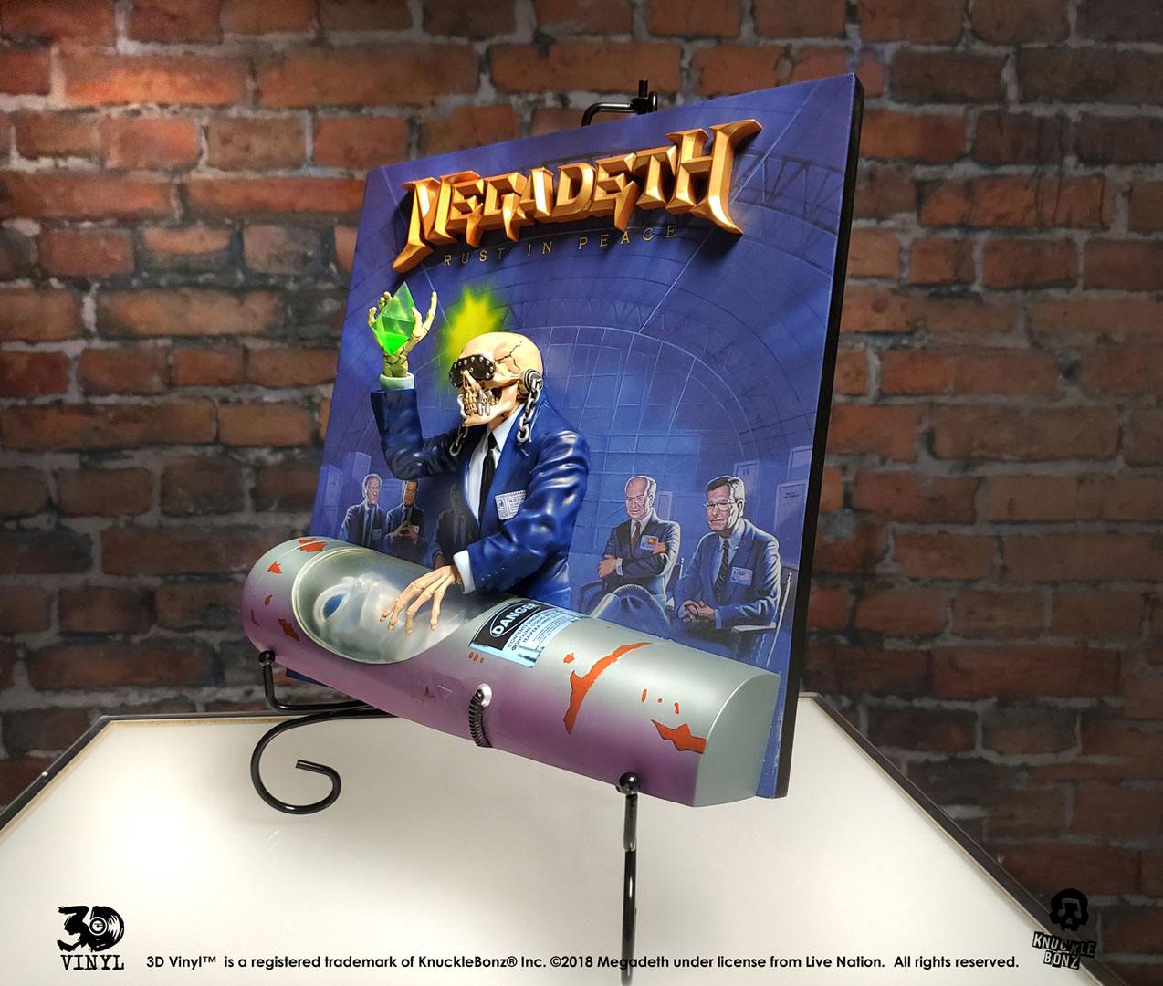 Megadeth statuette 3D Vinyl Rust In Peace 30 cm