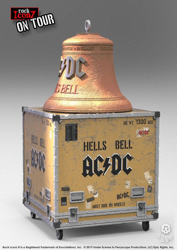 AC/DC statuettes Rock Ikonz On Tour Hell's Bell
