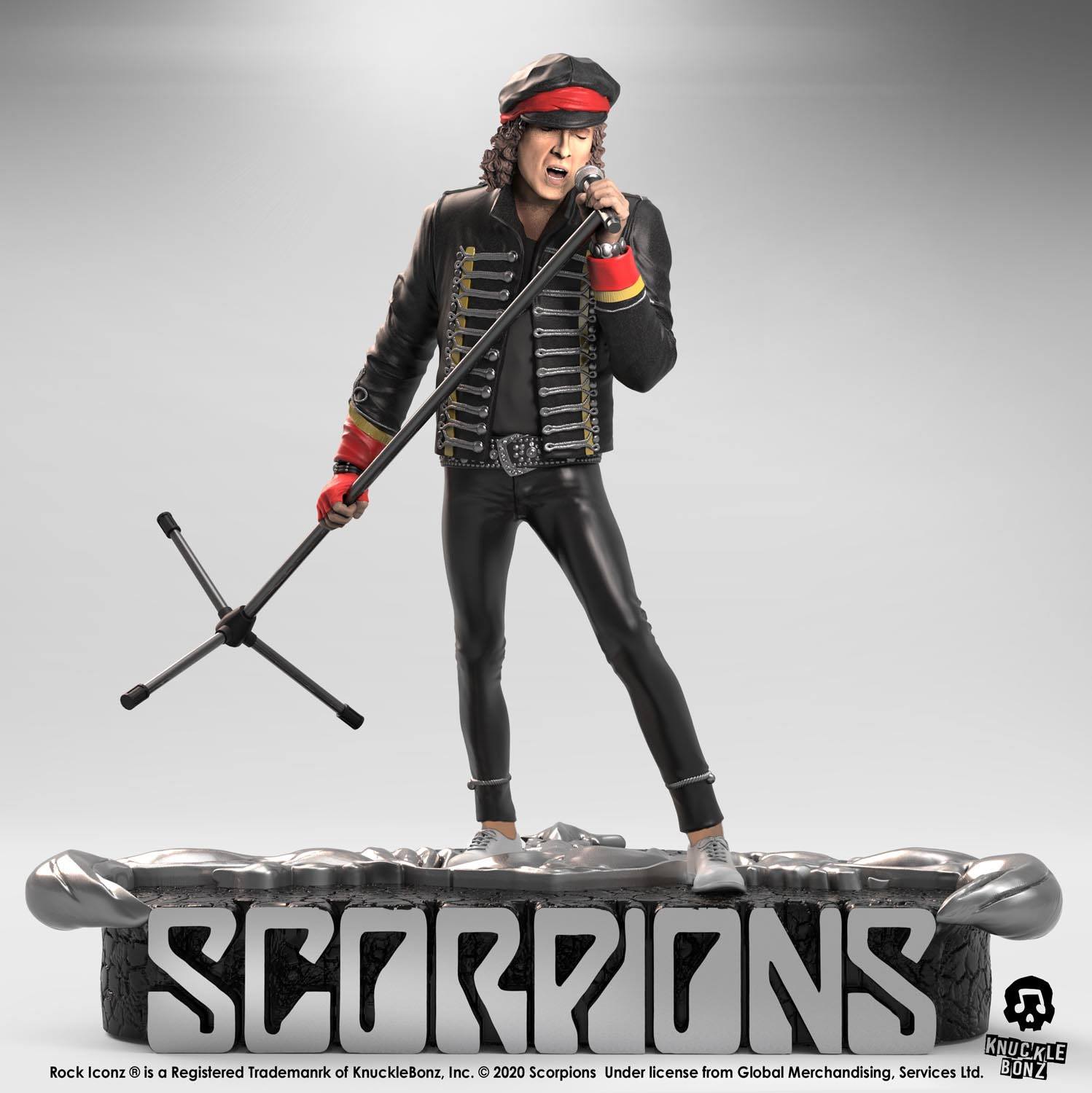 Scorpions statuette Rock Iconz Klaus Meine Limited Edition 22 cm
