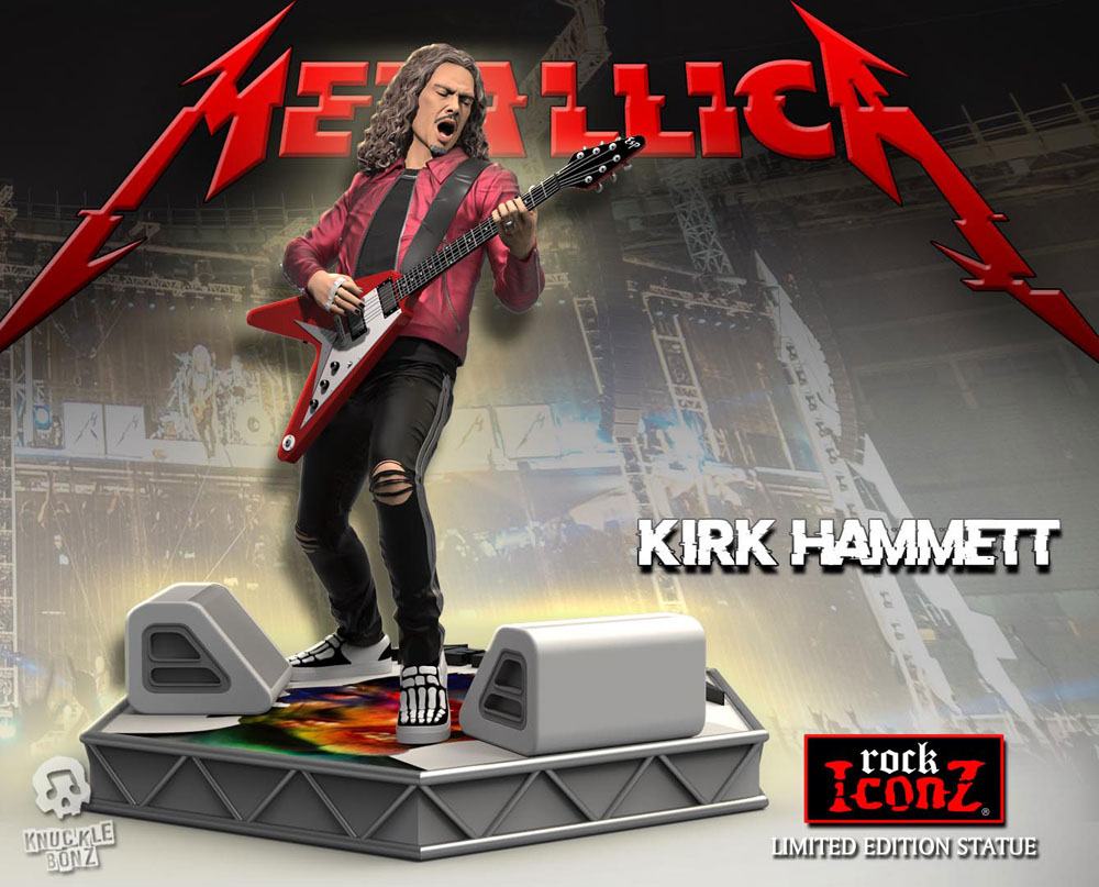 Metallica statuette Rock Iconz Kirk Hammett Limited Edition 22 cm
