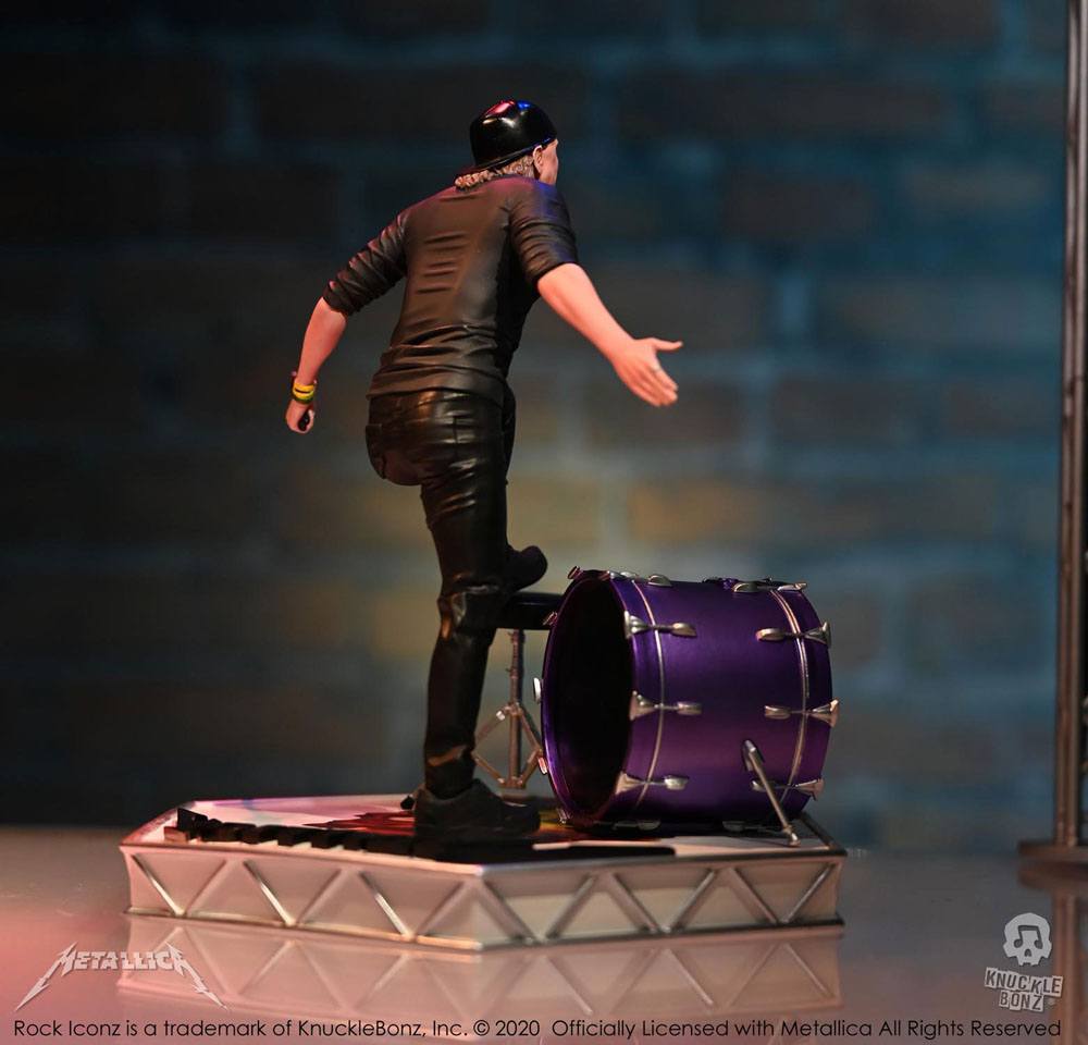 Metallica statuette Rock Iconz Lars Ulrich Limited Edition 22 cm