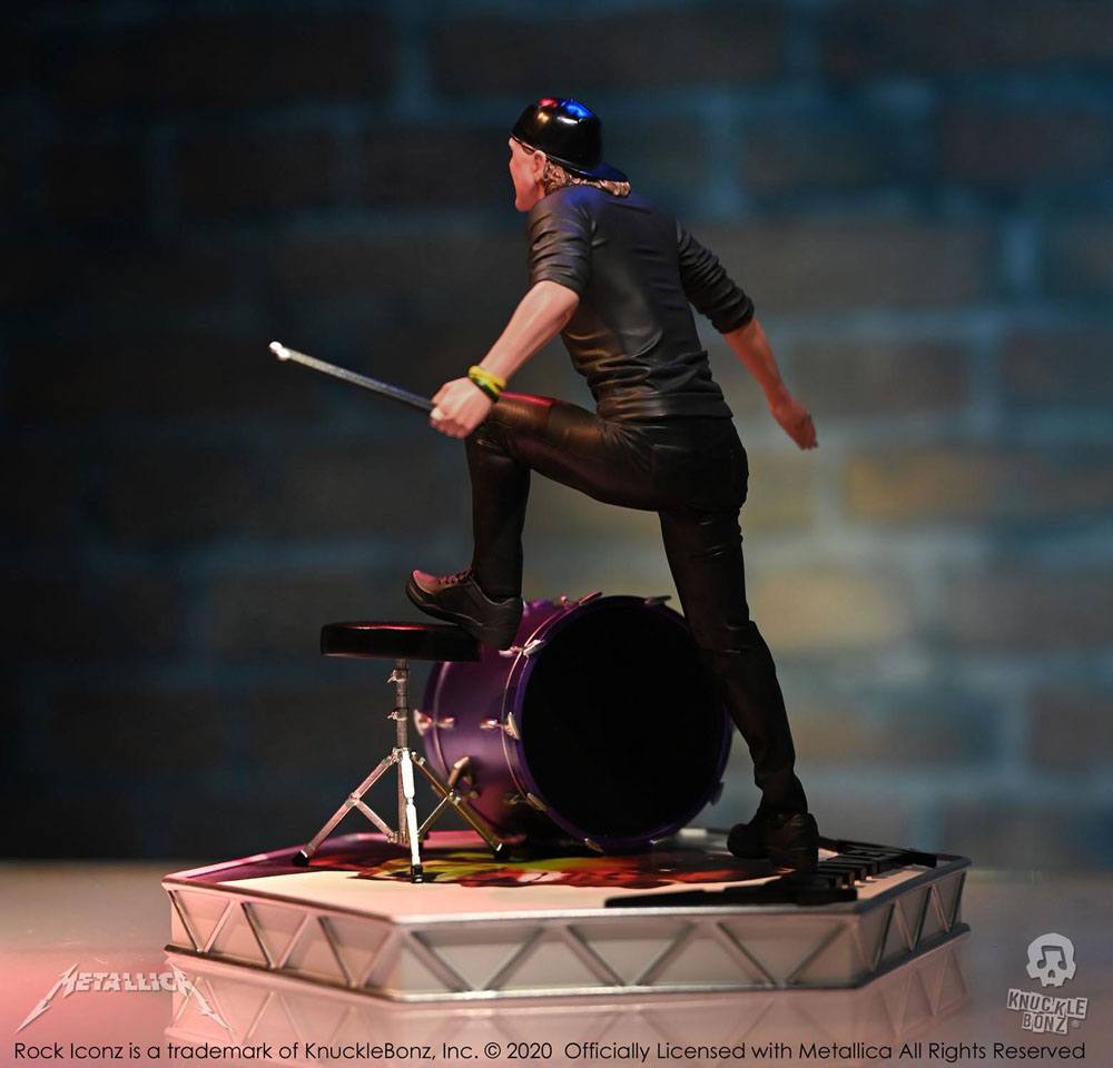 Metallica statuette Rock Iconz Lars Ulrich Limited Edition 22 cm
