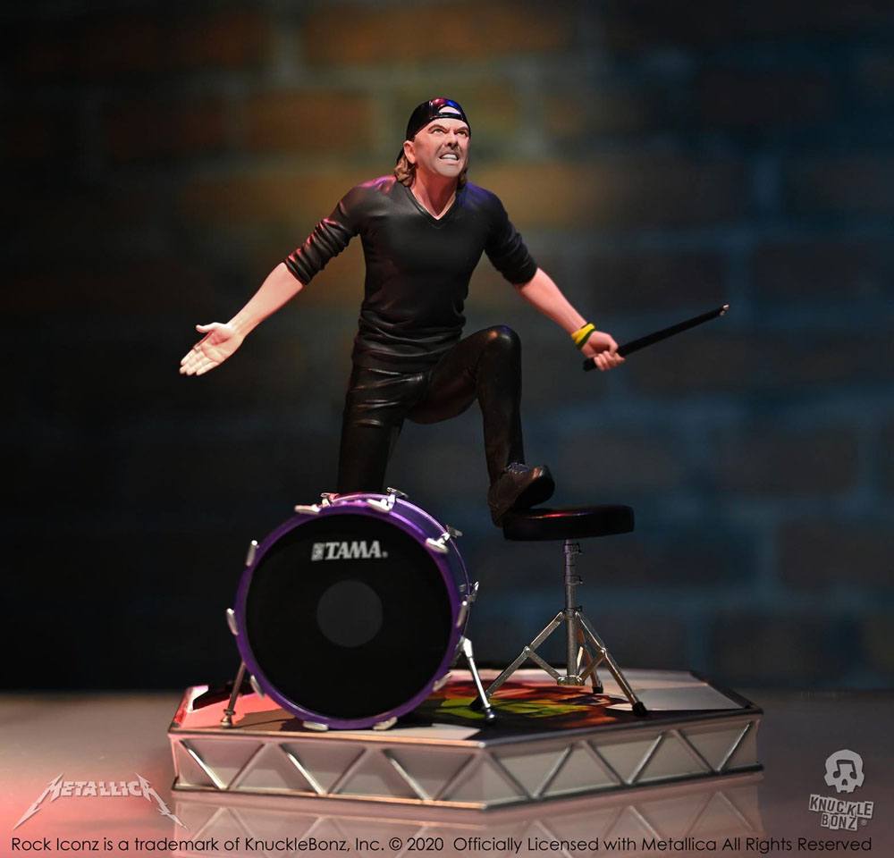 Metallica statuette Rock Iconz Lars Ulrich Limited Edition 22 cm