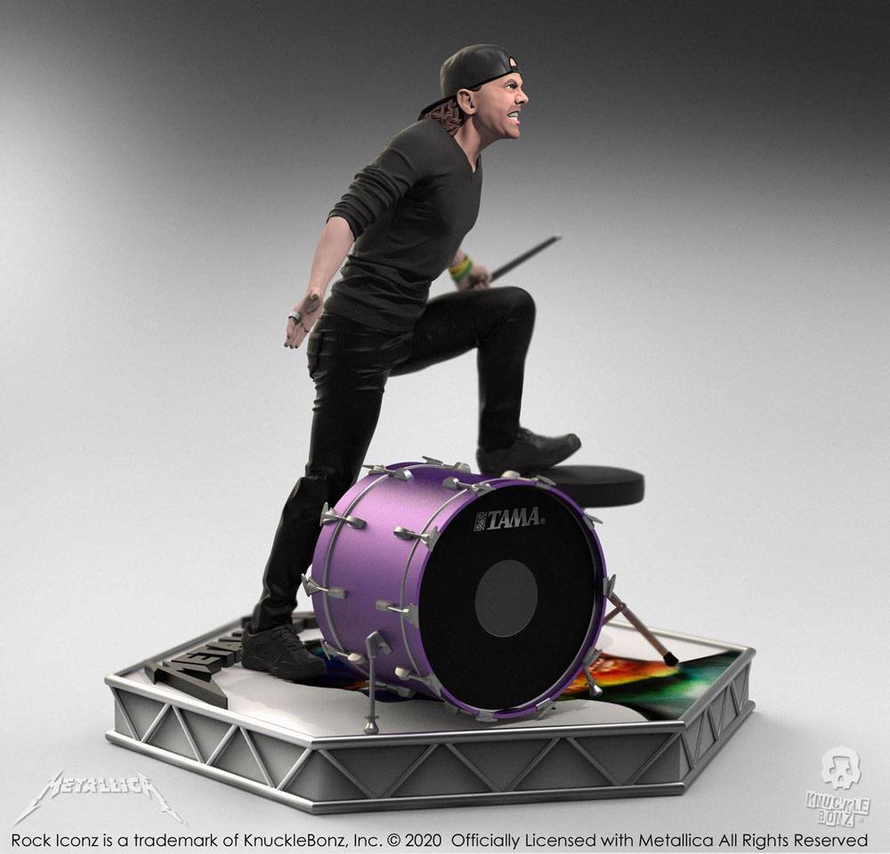 Metallica statuette Rock Iconz Lars Ulrich Limited Edition 22 cm