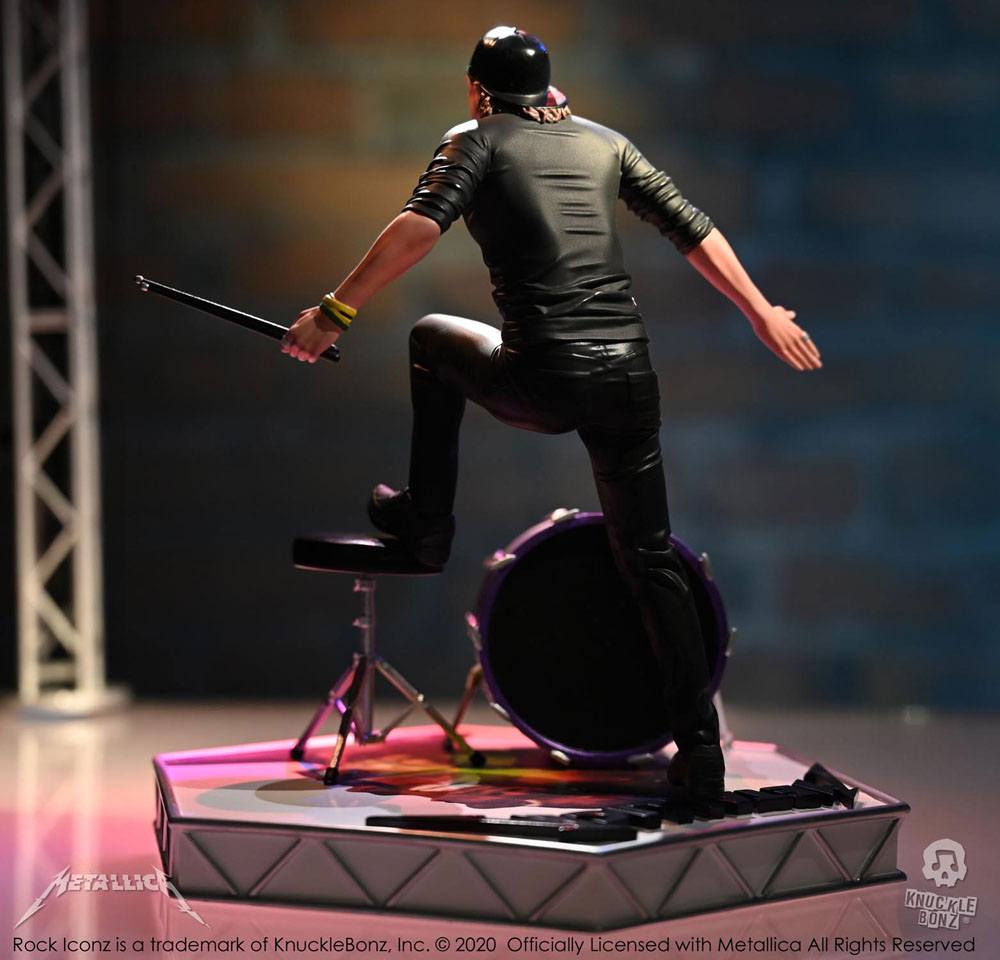 Metallica statuette Rock Iconz Lars Ulrich Limited Edition 22 cm