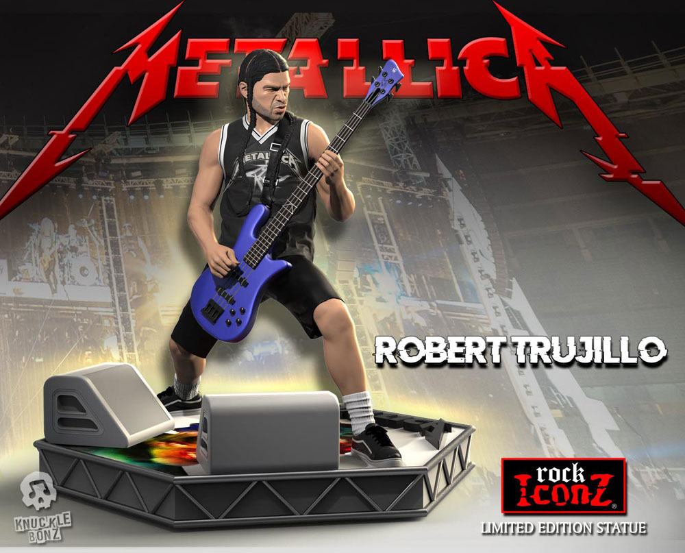 Metallica statuette Rock Iconz Robert Trujillo Limited Edition 22 cm
