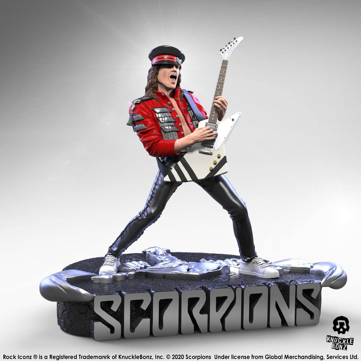 Scorpions statuette Rock Iconz Matthias Jabs Limited Edition 22 cm
