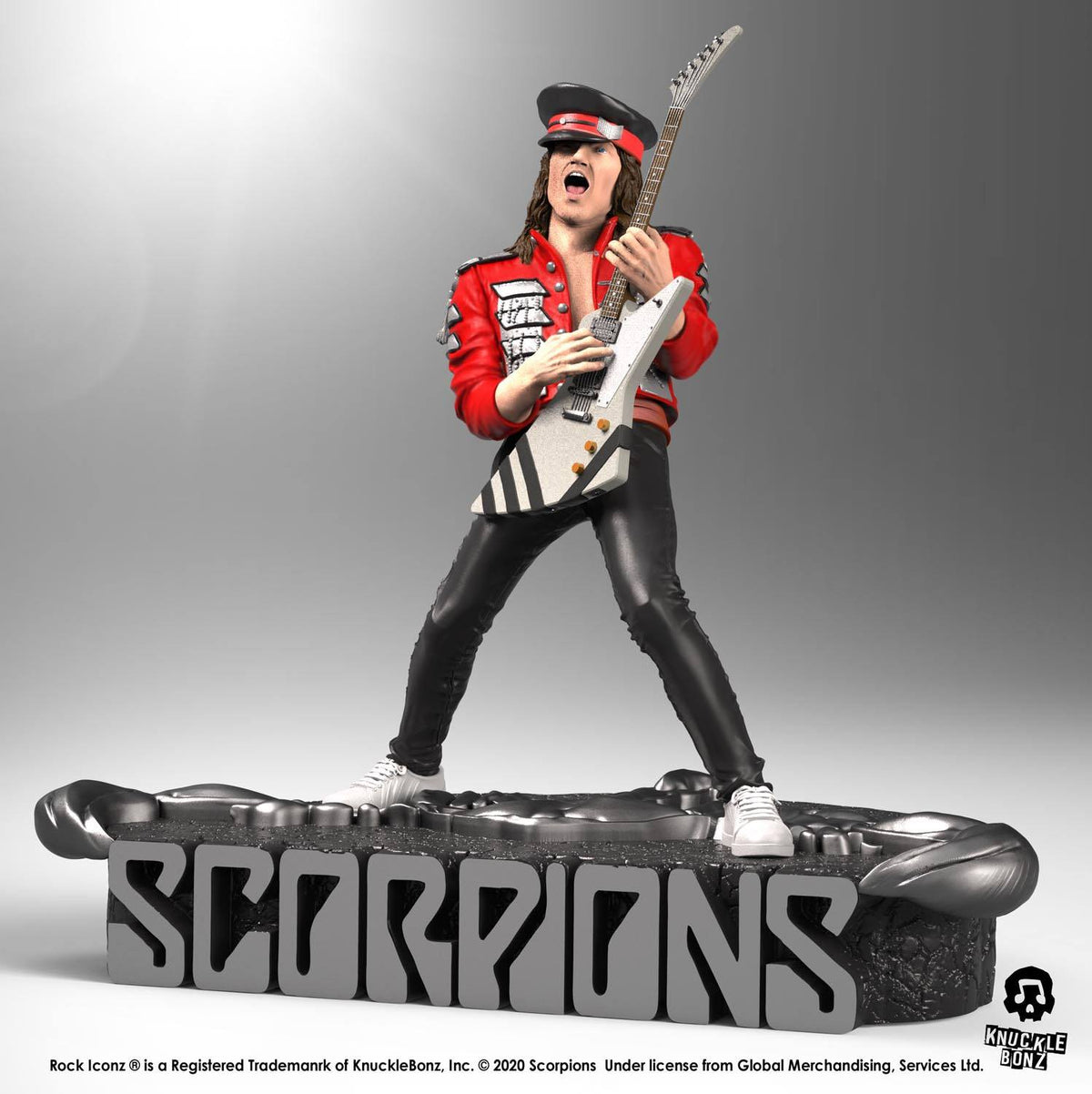 Scorpions statuette Rock Iconz Matthias Jabs Limited Edition 22 cm