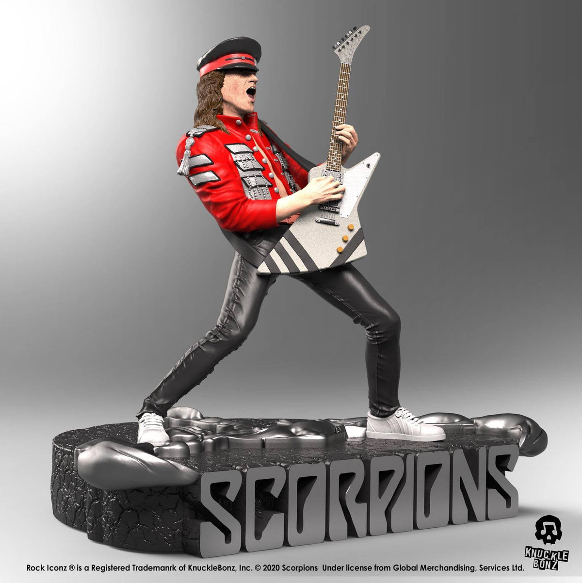 Scorpions statuette Rock Iconz Matthias Jabs Limited Edition 22 cm