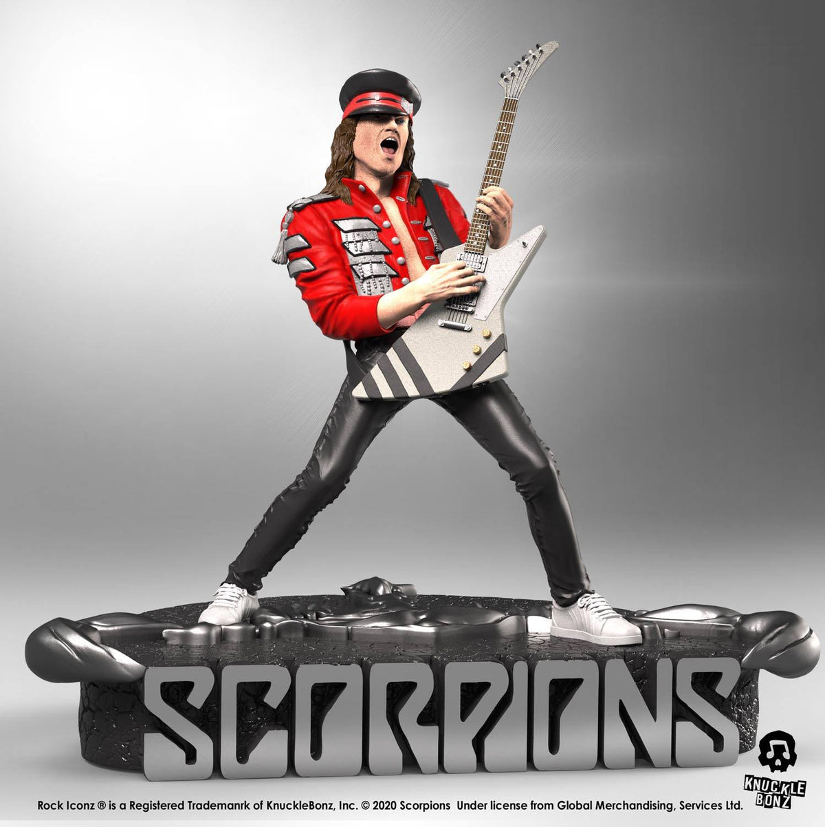 Scorpions statuette Rock Iconz Matthias Jabs Limited Edition 22 cm