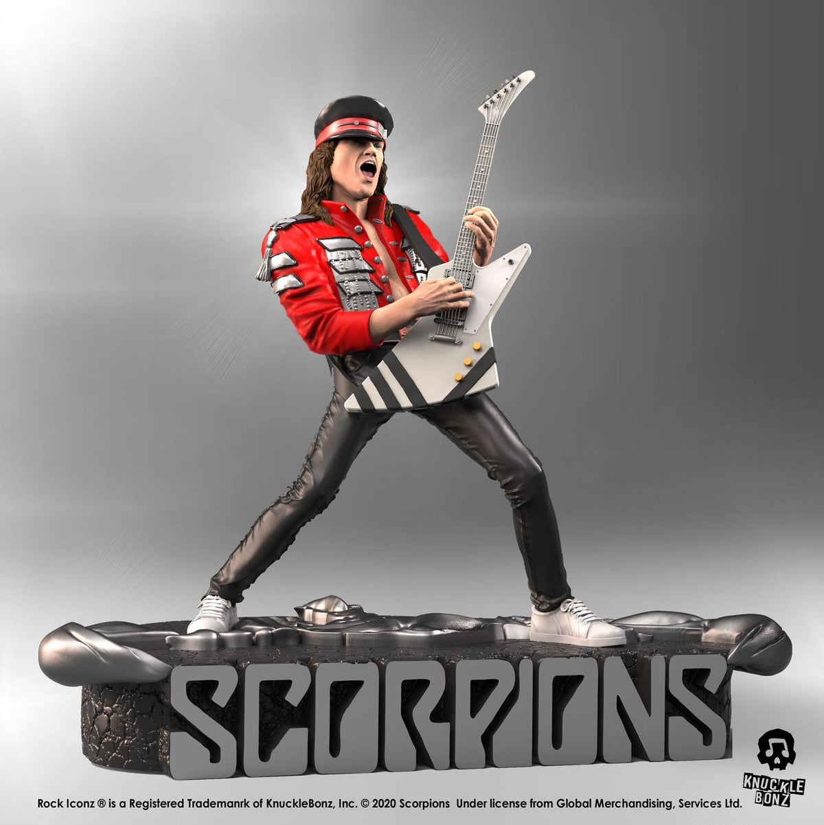Scorpions statuette Rock Iconz Matthias Jabs Limited Edition 22 cm