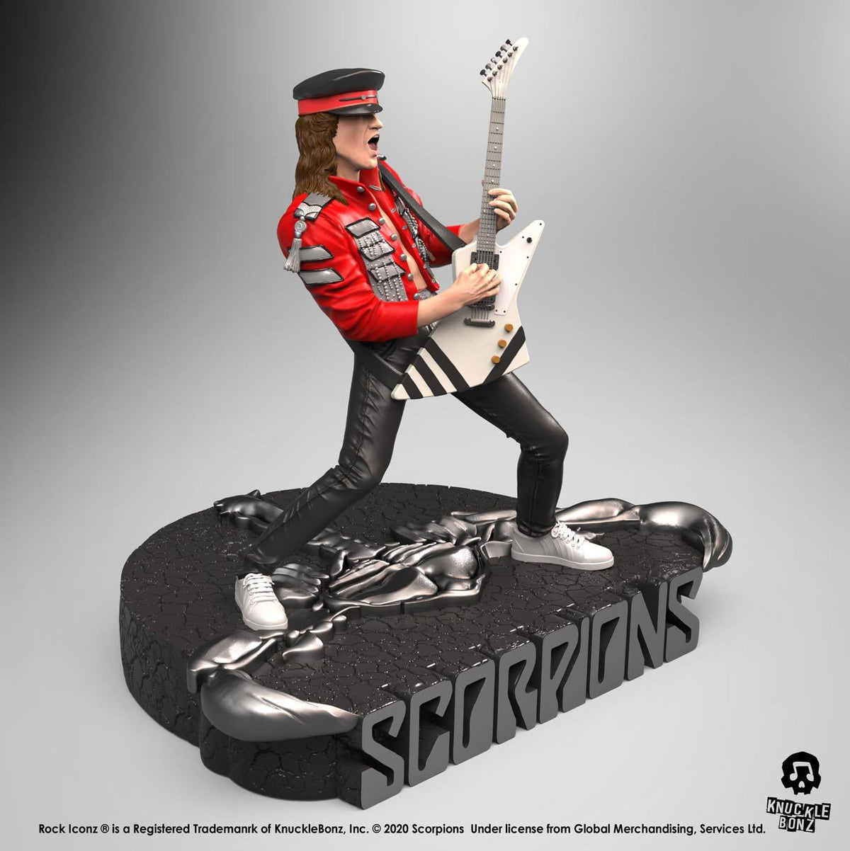 Scorpions statuette Rock Iconz Matthias Jabs Limited Edition 22 cm