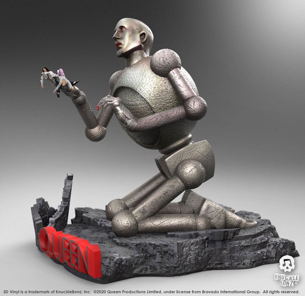 Queen statuette 3D Vinyl Queen Robot (News of the World) 20 x 21 x 24 cm