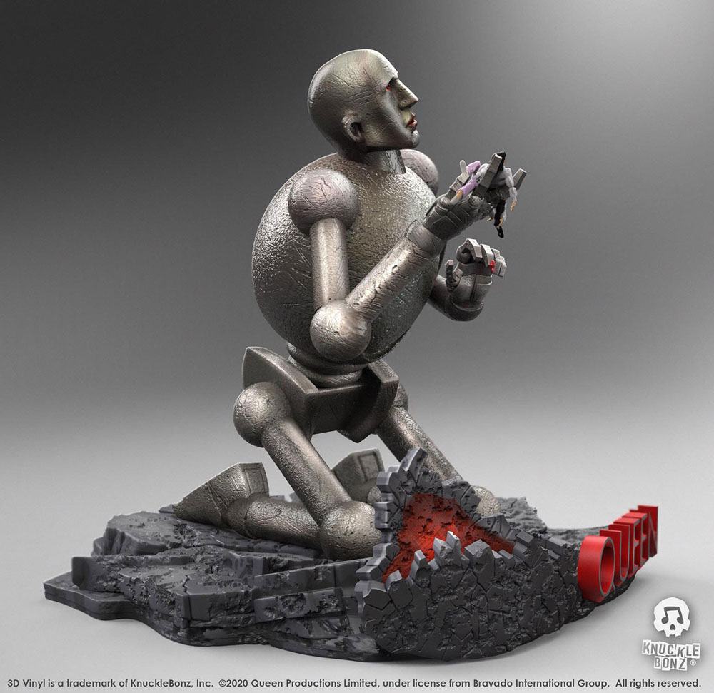 Queen statuette 3D Vinyl Queen Robot (News of the World) 20 x 21 x 24 cm