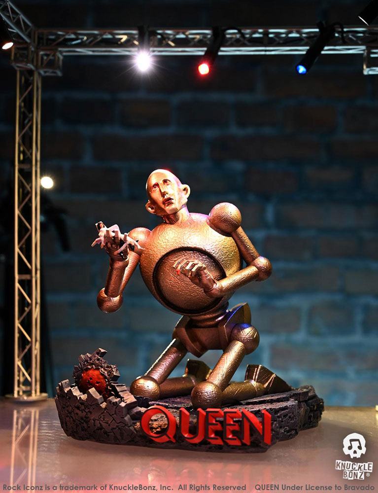 Queen statuette 3D Vinyl Queen Robot (News of the World) 20 x 21 x 24 cm