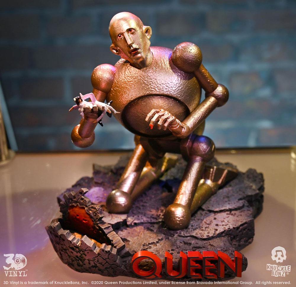 Queen statuette 3D Vinyl Queen Robot (News of the World) 20 x 21 x 24 cm