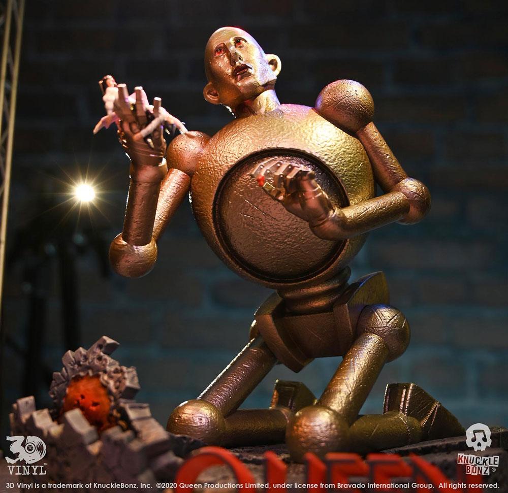 Queen statuette 3D Vinyl Queen Robot (News of the World) 20 x 21 x 24 cm