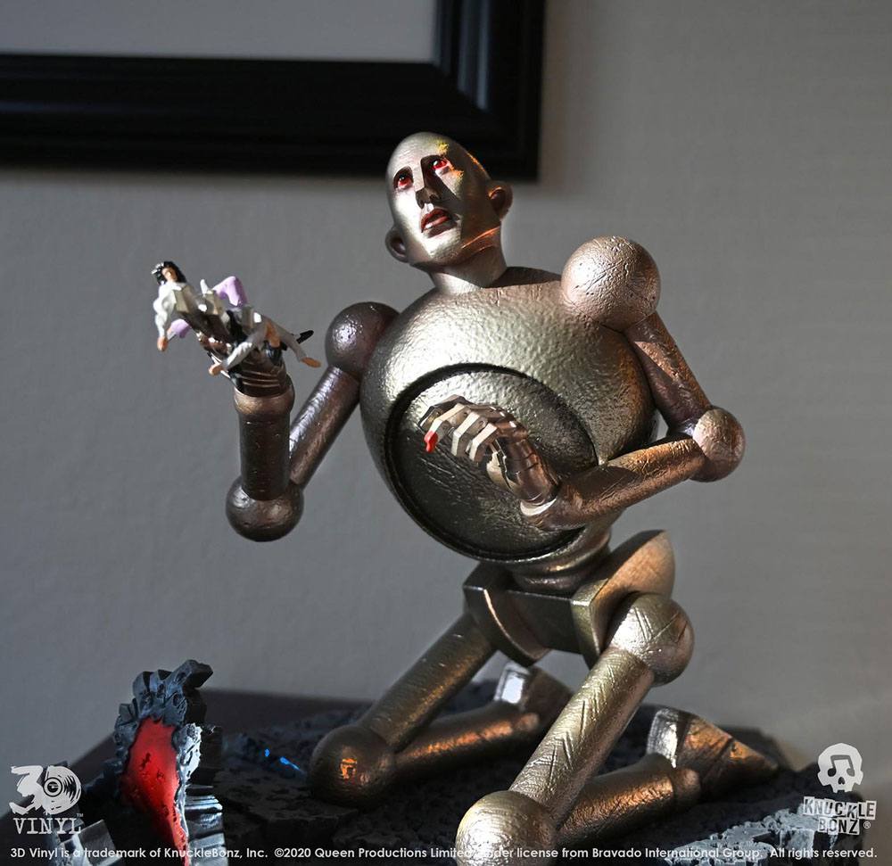 Queen statuette 3D Vinyl Queen Robot (News of the World) 20 x 21 x 24 cm