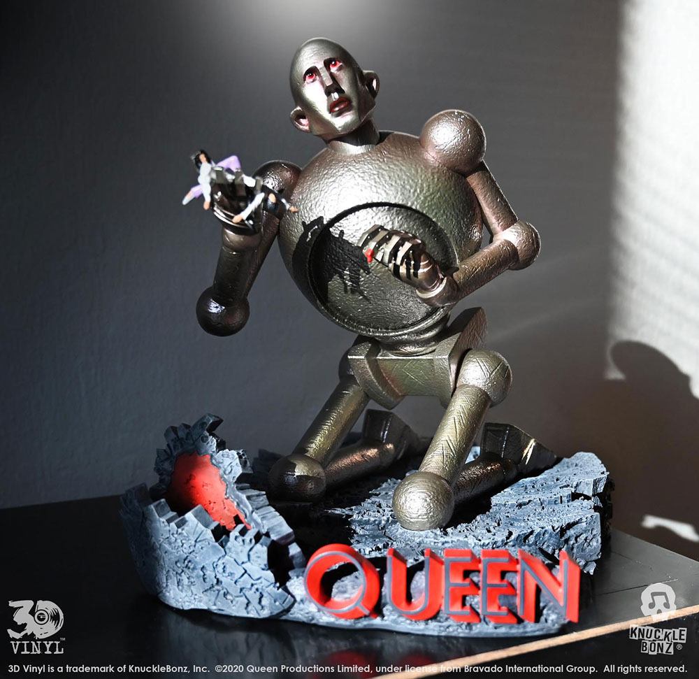 Queen statuette 3D Vinyl Queen Robot (News of the World) 20 x 21 x 24 cm