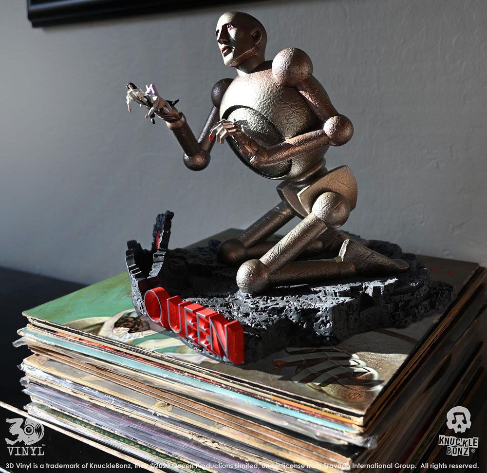 Queen statuette 3D Vinyl Queen Robot (News of the World) 20 x 21 x 24 cm