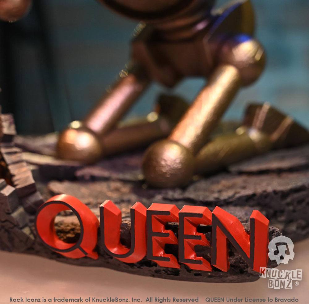 Queen statuette 3D Vinyl Queen Robot (News of the World) 20 x 21 x 24 cm