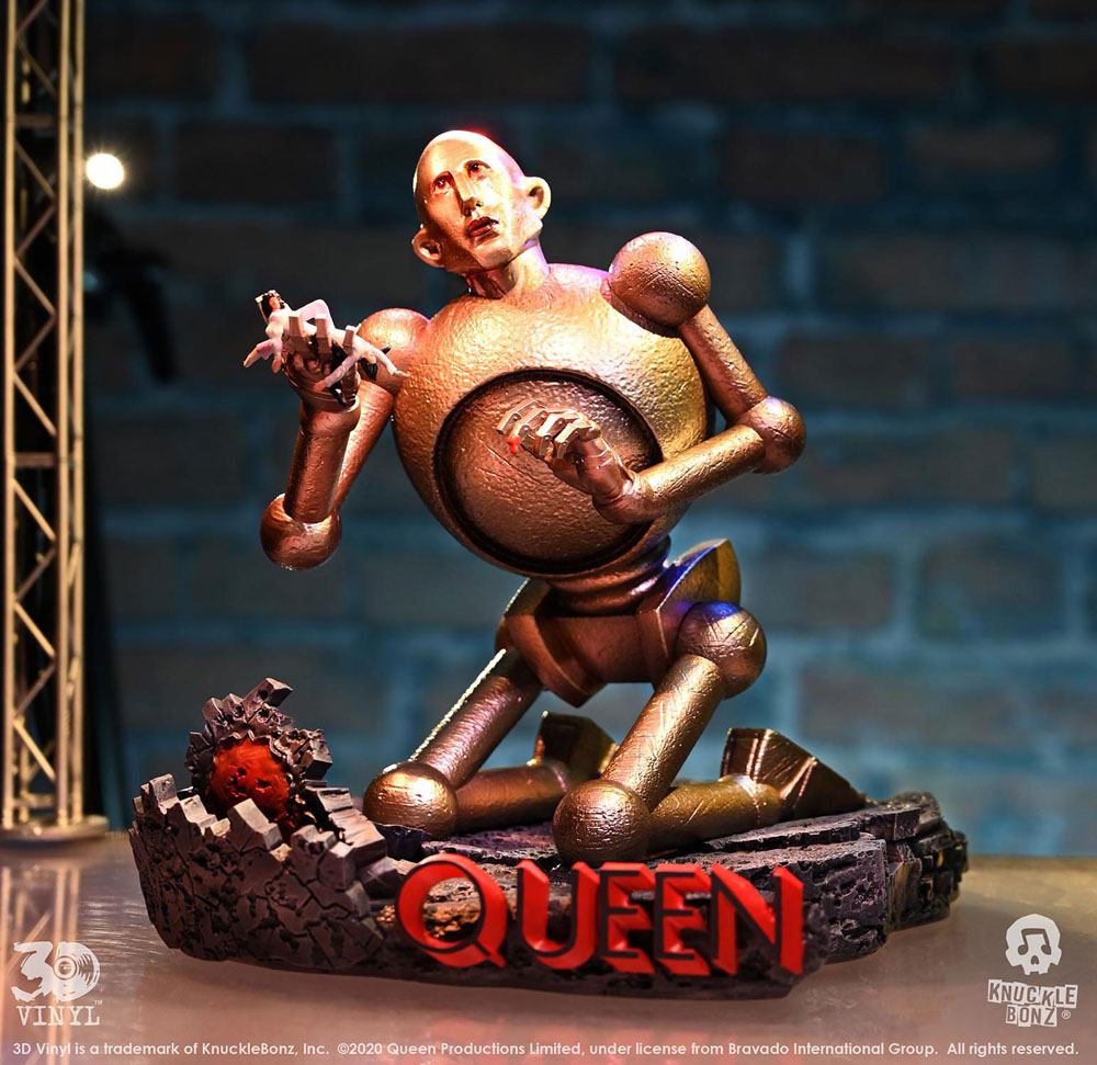 Queen statuette 3D Vinyl Queen Robot (News of the World) 20 x 21 x 24 cm