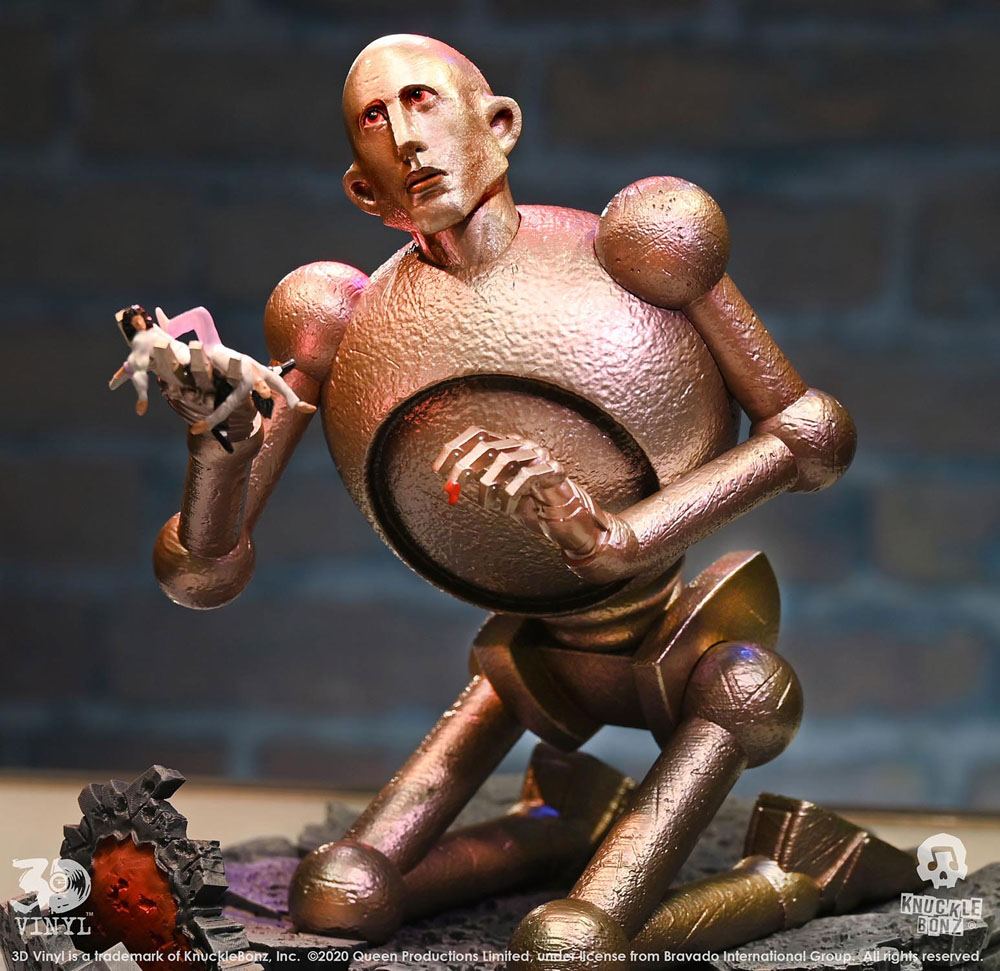 Queen statuette 3D Vinyl Queen Robot (News of the World) 20 x 21 x 24 cm