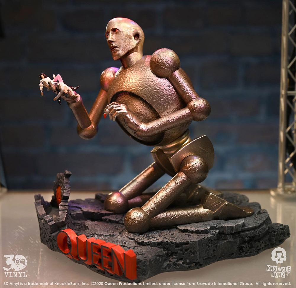Queen statuette 3D Vinyl Queen Robot (News of the World) 20 x 21 x 24 cm
