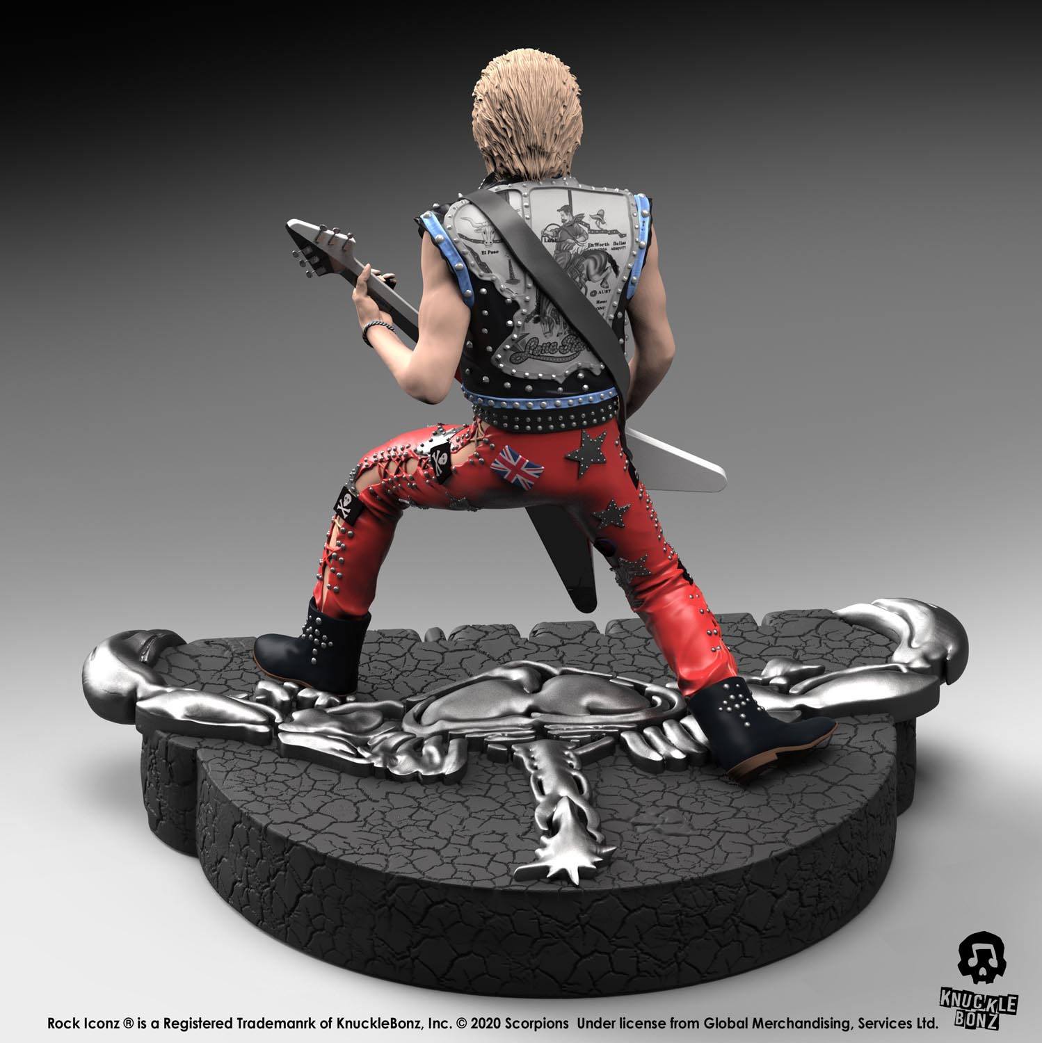 Scorpions statuette Rock Iconz Rudolf Schenker Limited Edition 22 cm