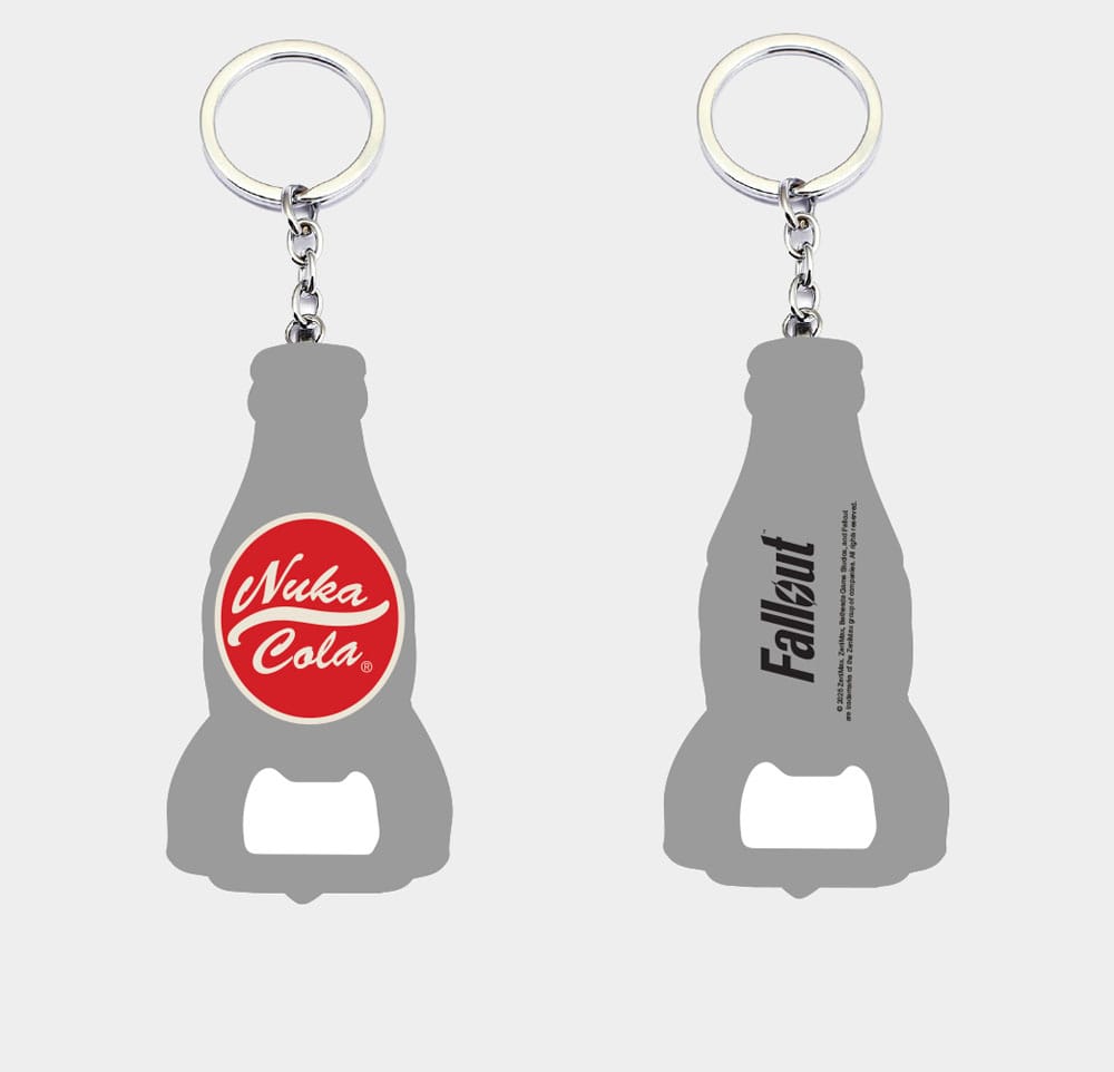 Fallout porte-clés ouvre-bouteille Nuka Cola Logo