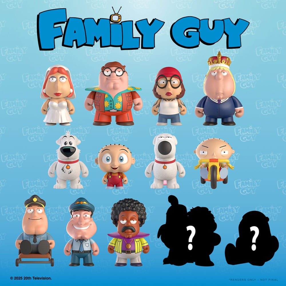 Family Guy présentoir mini-figurines Blind Box Freakin' Sweet Mini Series 7 cm (24)