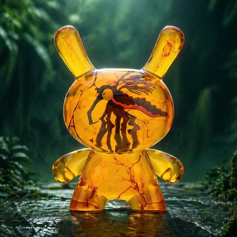 Dunny Art Toy Resin figurine Amber 20 cm