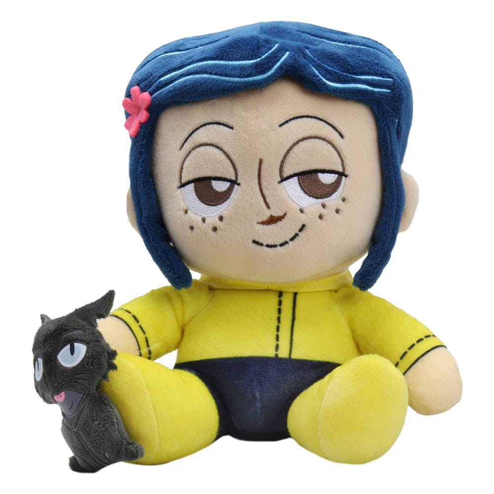 Coraline peluche Phunny Coraline and the Cat 20 cm