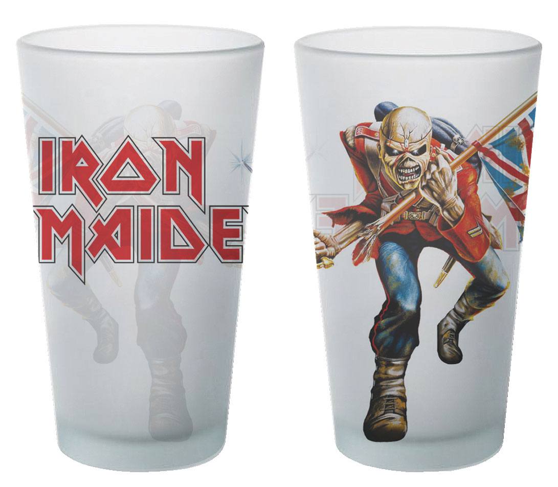 Iron Maiden verre The Trooper
