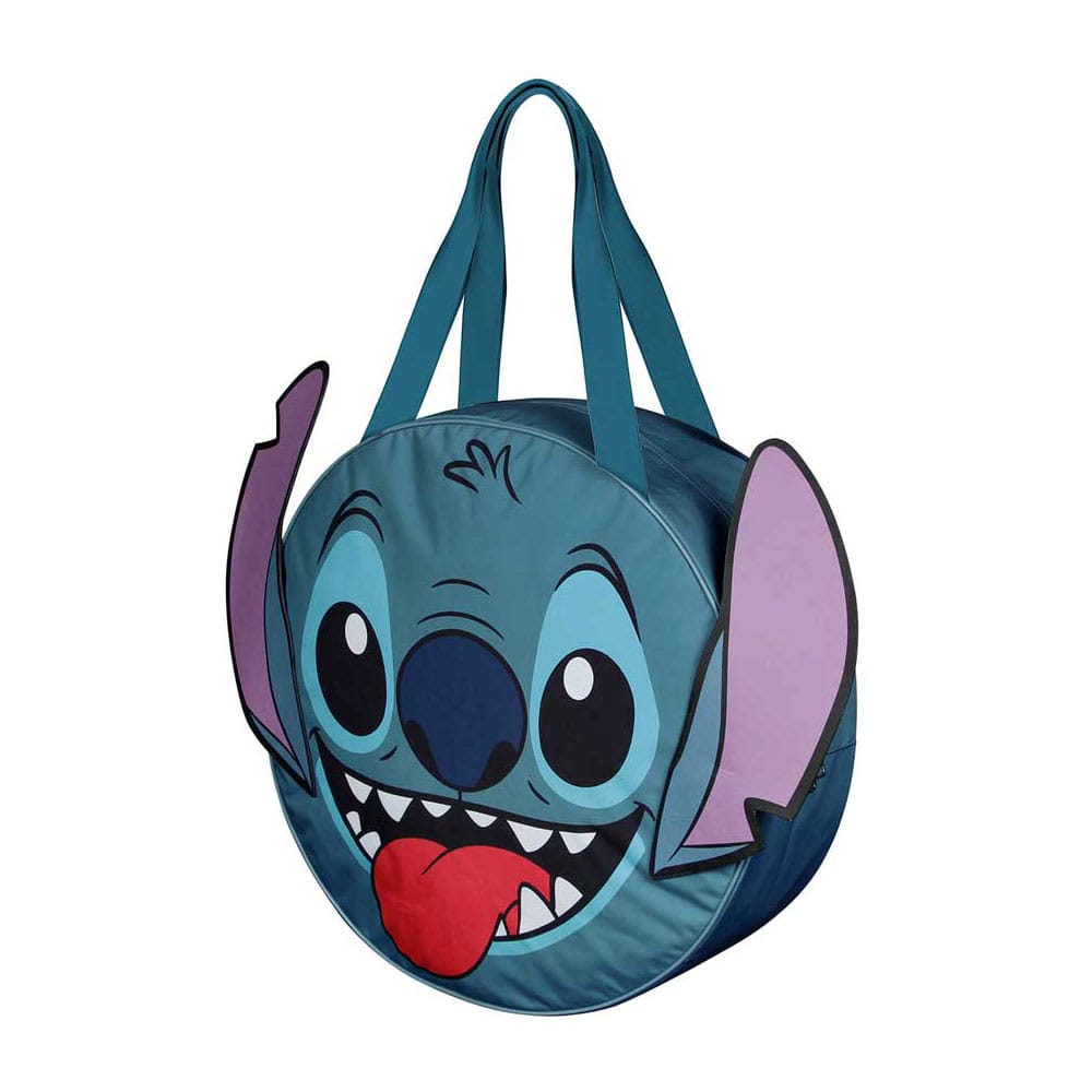 Lilo & Stitch sac de plage Jumbo Face Blue