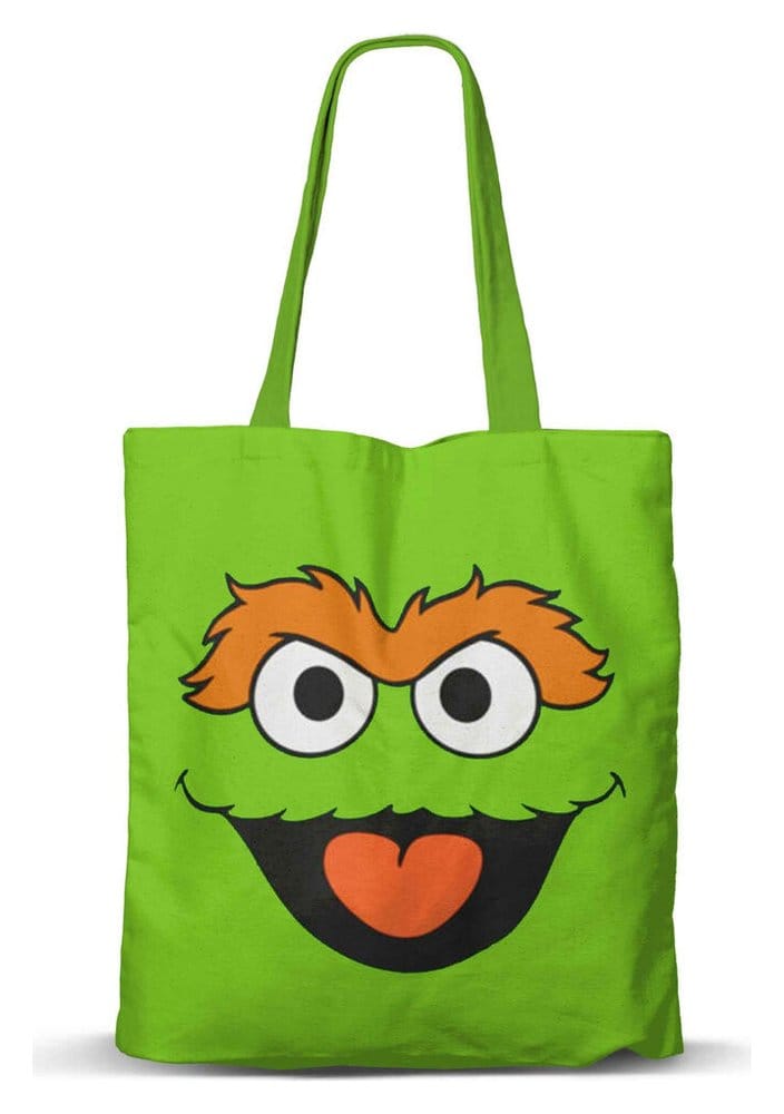 Sac de courses FAN Visage d'Oscar le grincheux