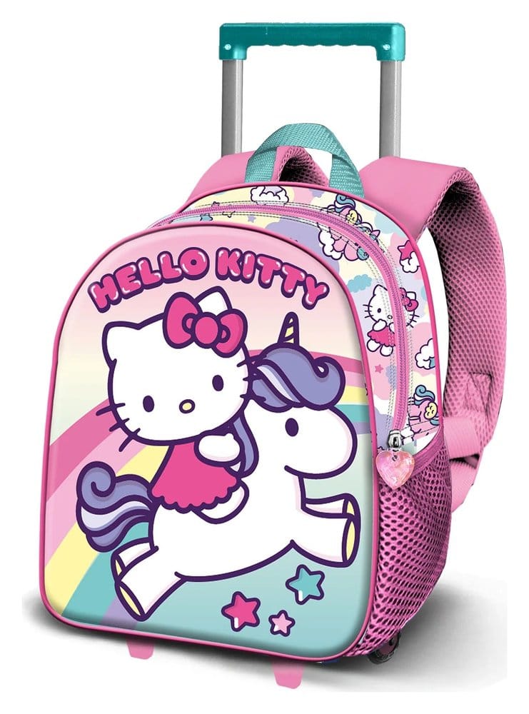 Sanrio sac à dos 3D à roulettes Hello Kitty Unicorn