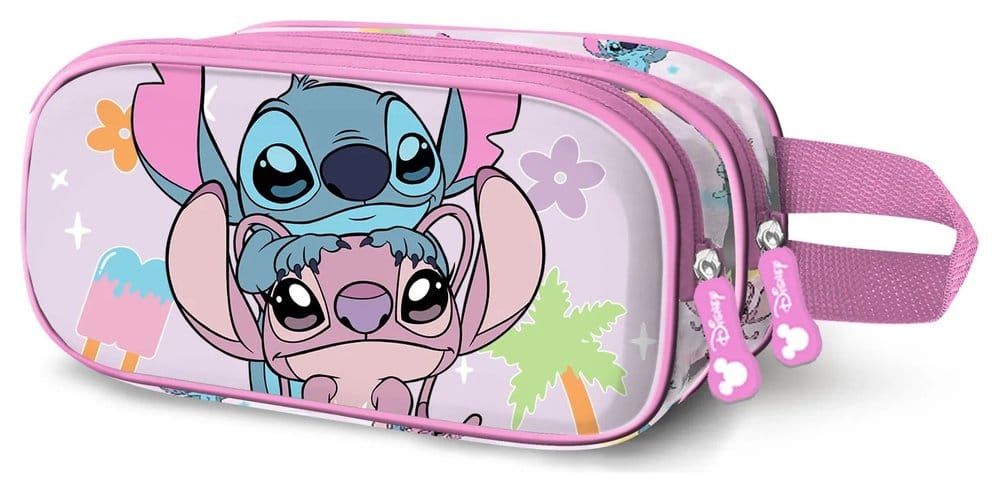 Lilo & Stitch Trousse Double 3D Couple