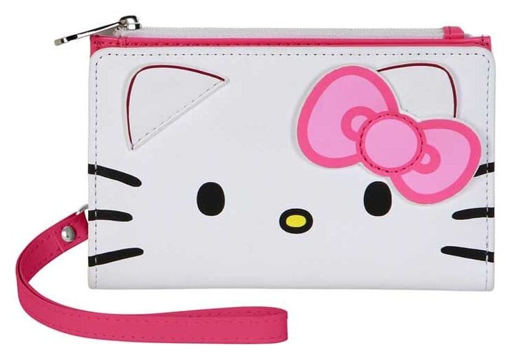 Sanrio Slim Portefeuille Hello Kitty Face