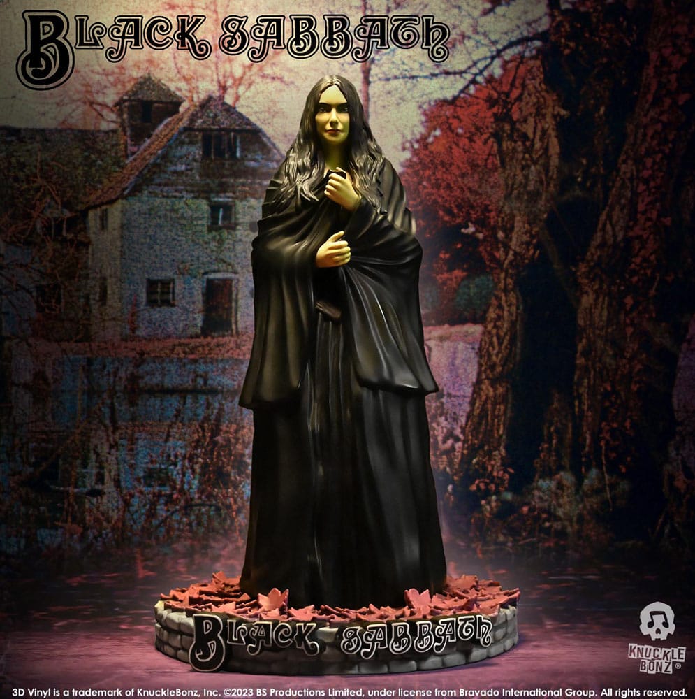Black Sabbath statuette 3D Vinyl Witch (1st Album) 22 cm