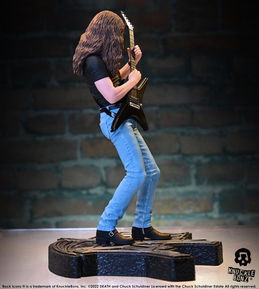 Death statuette Rock Iconz Chuck Schuldiner 22 cm