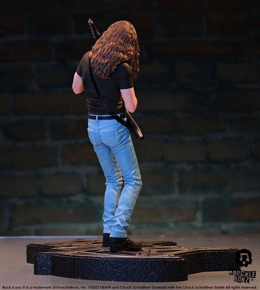 Death statuette Rock Iconz Chuck Schuldiner 22 cm