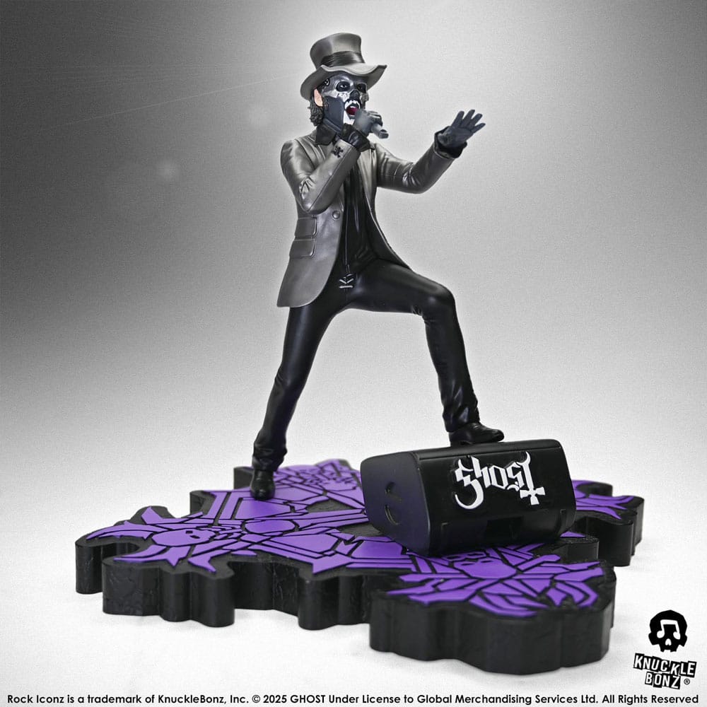 Ghost statuette Rock Iconz Papa V Perpetua Top Hat 22 cm