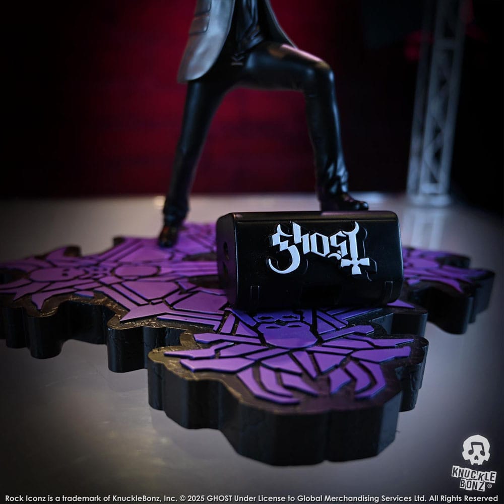 Ghost statuette Rock Iconz Papa V Perpetua Top Hat 22 cm