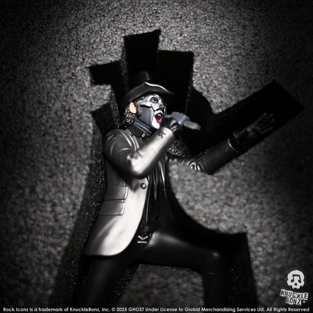 Ghost statuette Rock Iconz Papa V Perpetua Top Hat 22 cm