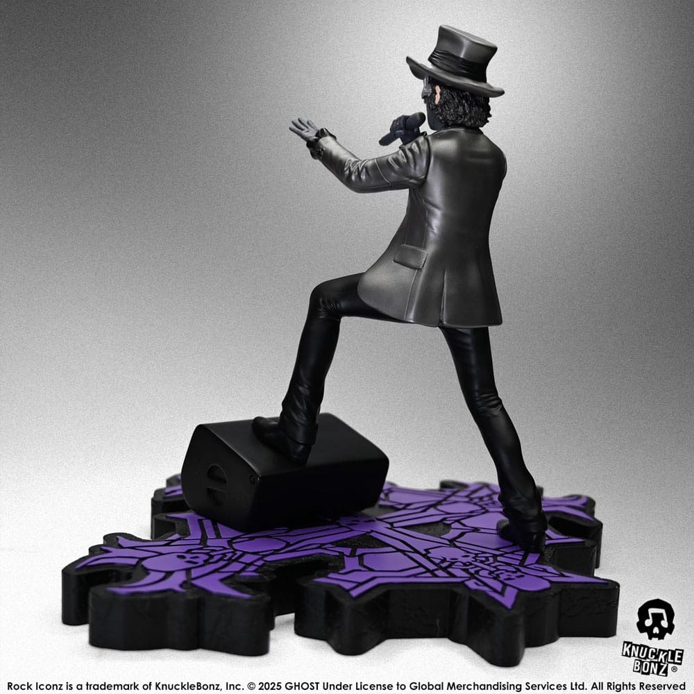 Ghost statuette Rock Iconz Papa V Perpetua Top Hat 22 cm