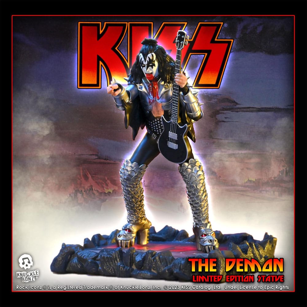 Kiss statuette Rock Iconz The Demon (Destroyer) 22 cm