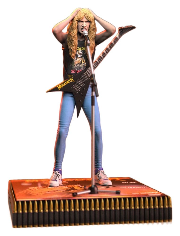 Megadeth Rock Iconz Statuette Dave Mustaine II 22 cm