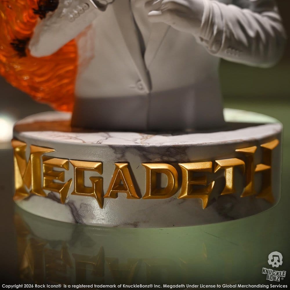 Megadeth 3D Vinyl Statuette Final Studio Album 15 cm